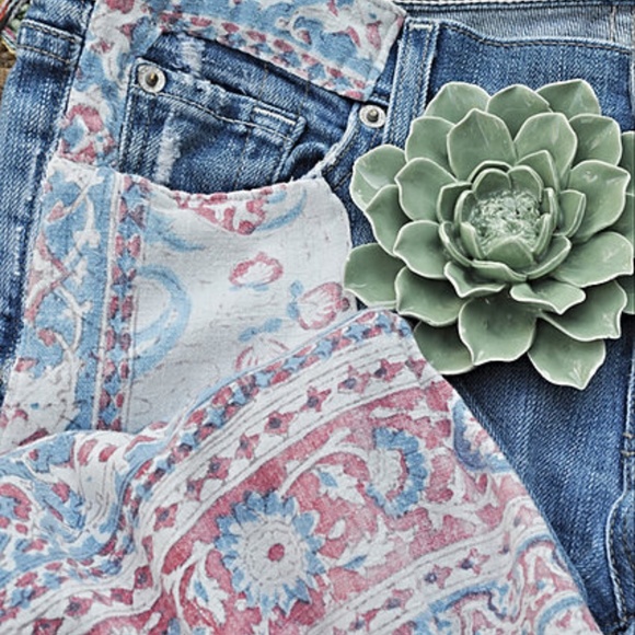 The “Willow” Jean | 7FAMK | Recycled Tapestry | Boho - Picture 3 of 13